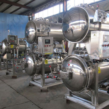 電腦半自動(dòng)殺菌鍋成品圖